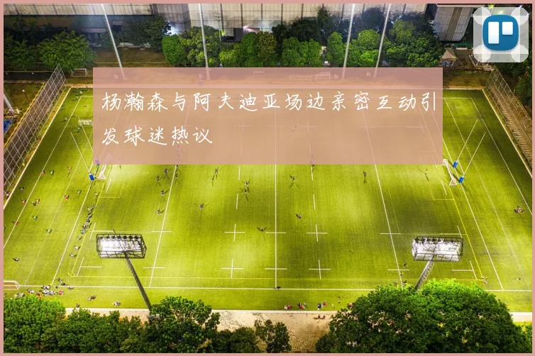杨瀚森与阿夫迪亚场边亲密互动引发球迷热议